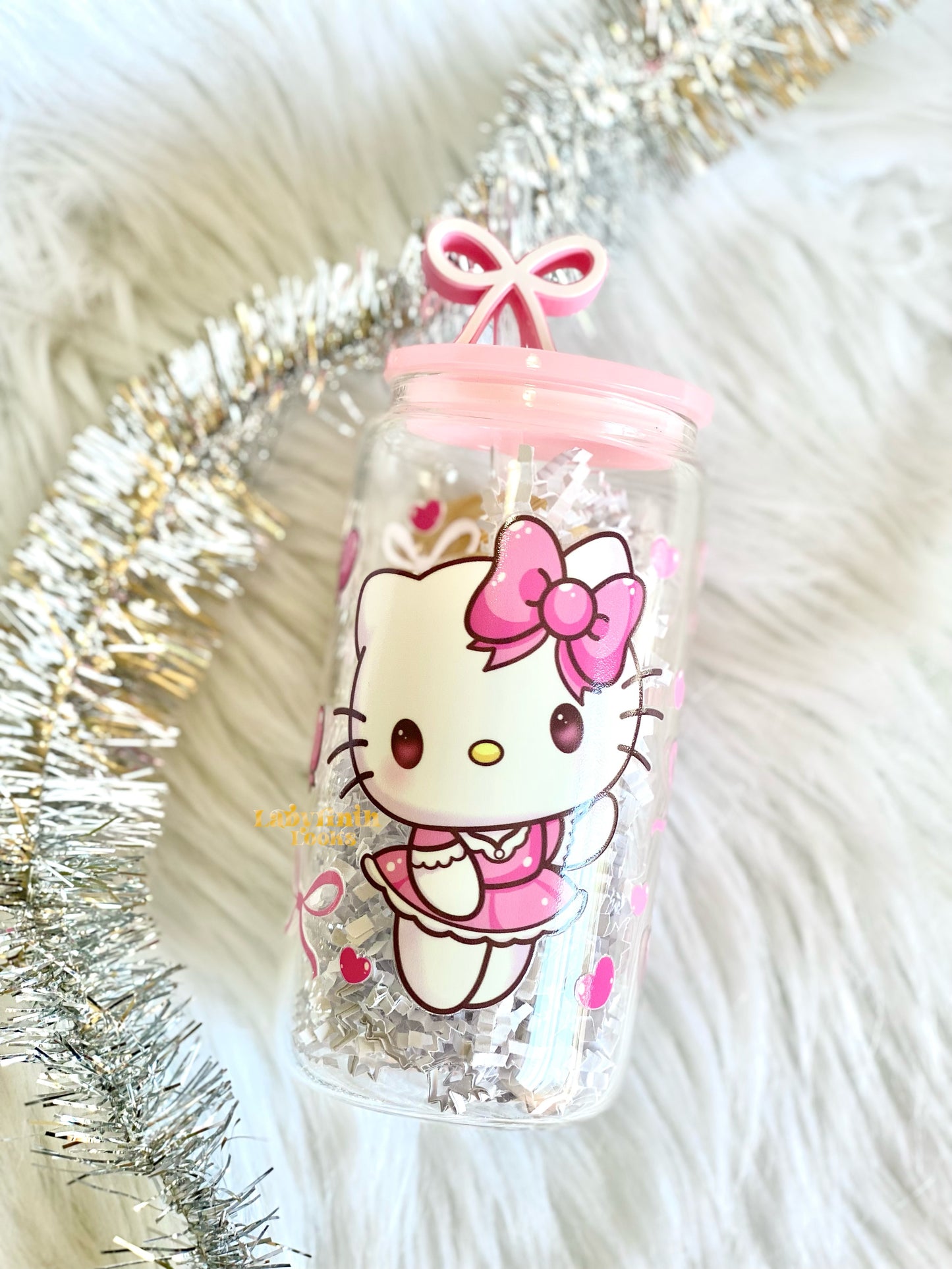 HK Coquette - 16oz Glass