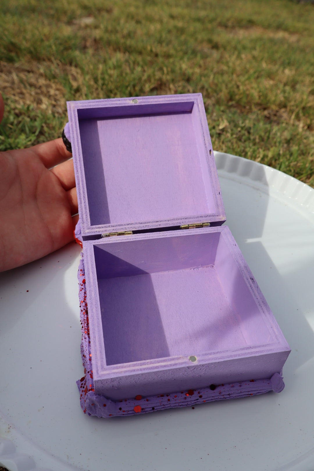 Purple - Cake Jewelry Box