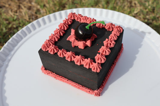 Black - Cake Jewelry Box