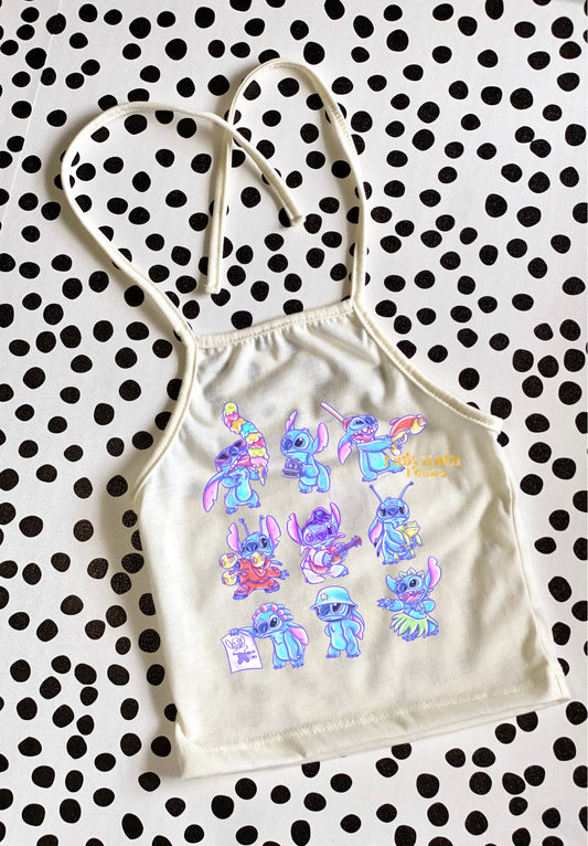 626 Collage - Cream Halter (Baby/Child)