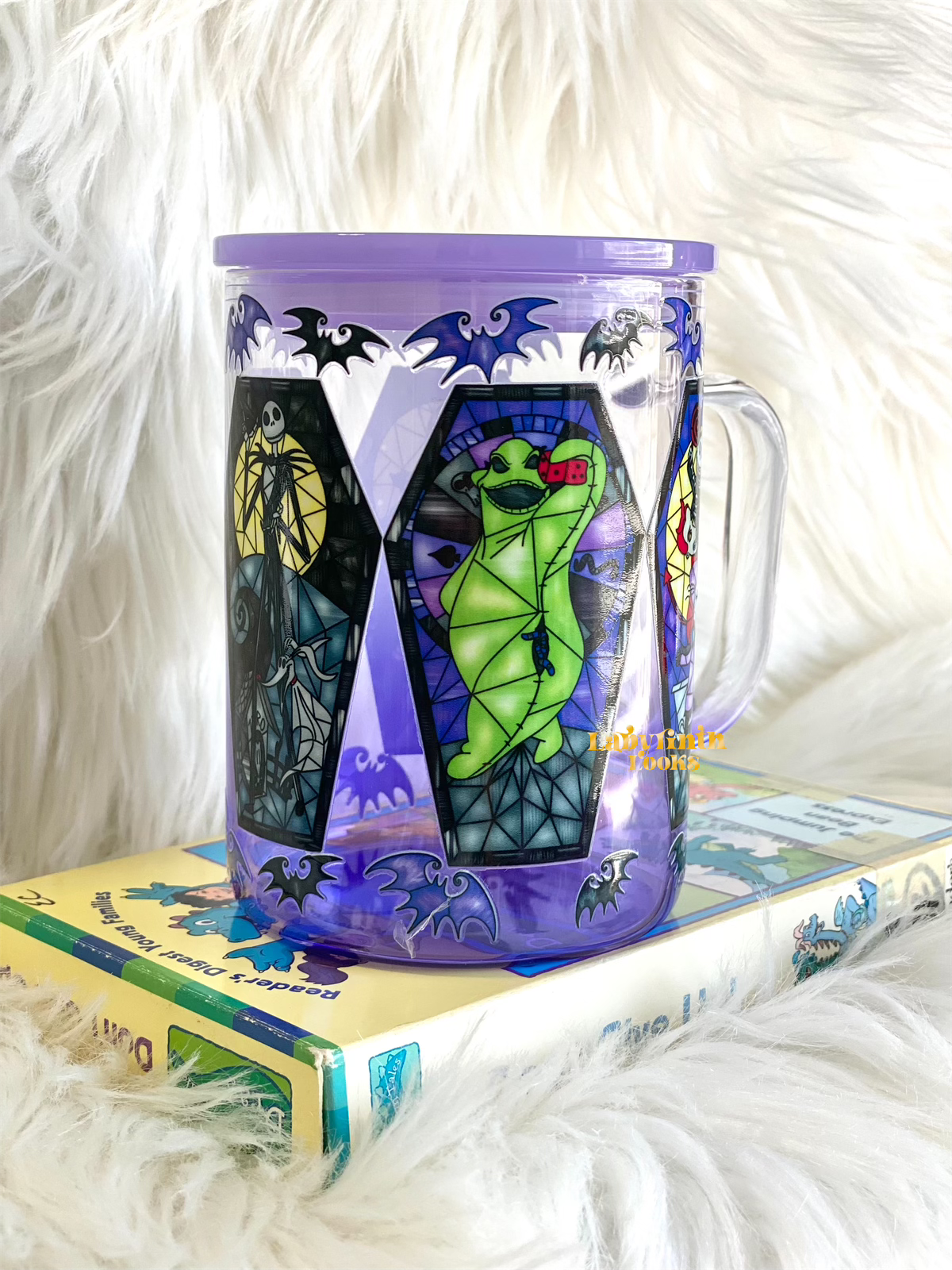 Stainglass NBC - Glass Ombre Mug 17oz