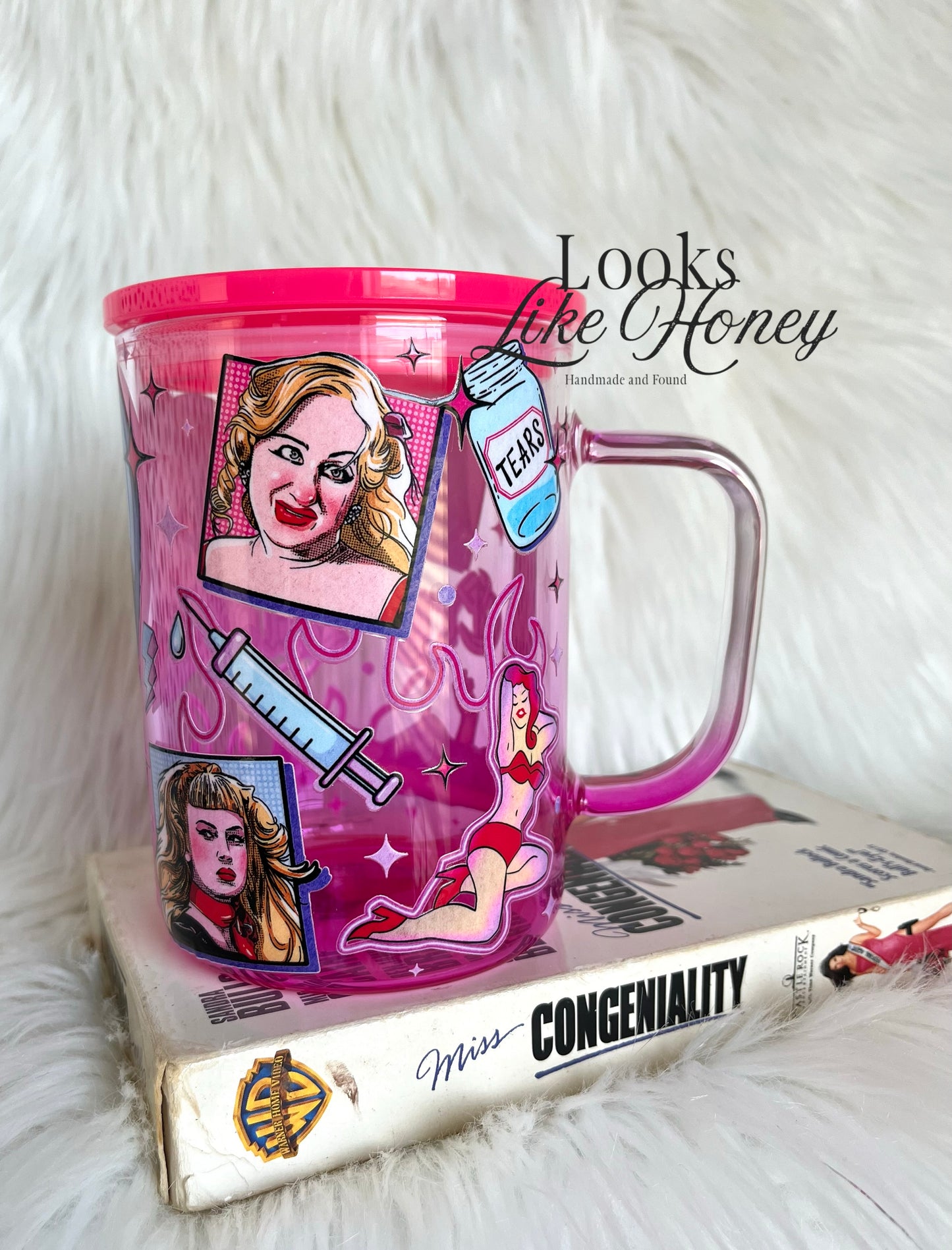 Cribaby - Glass Ombre Mug 17oz